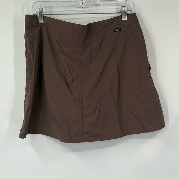 Patagonia Solimar Wrap Skirt Skort in Earthenware - Picture 3 of 6